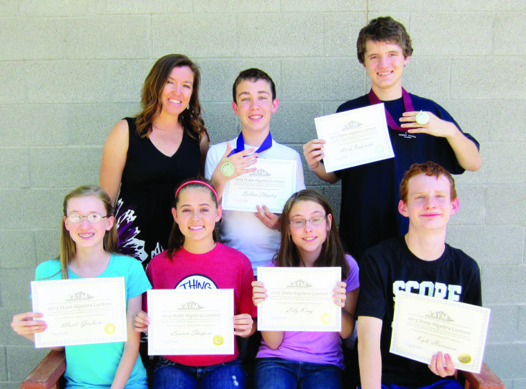 Summit School of Ahwatukee math students score in the top 10%